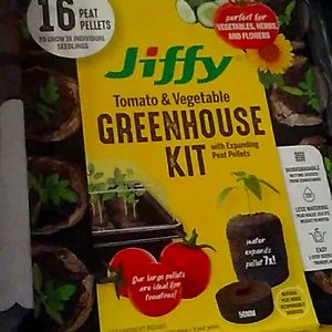 🍅 Jiffy Greenhouse 16 Organic Pellets